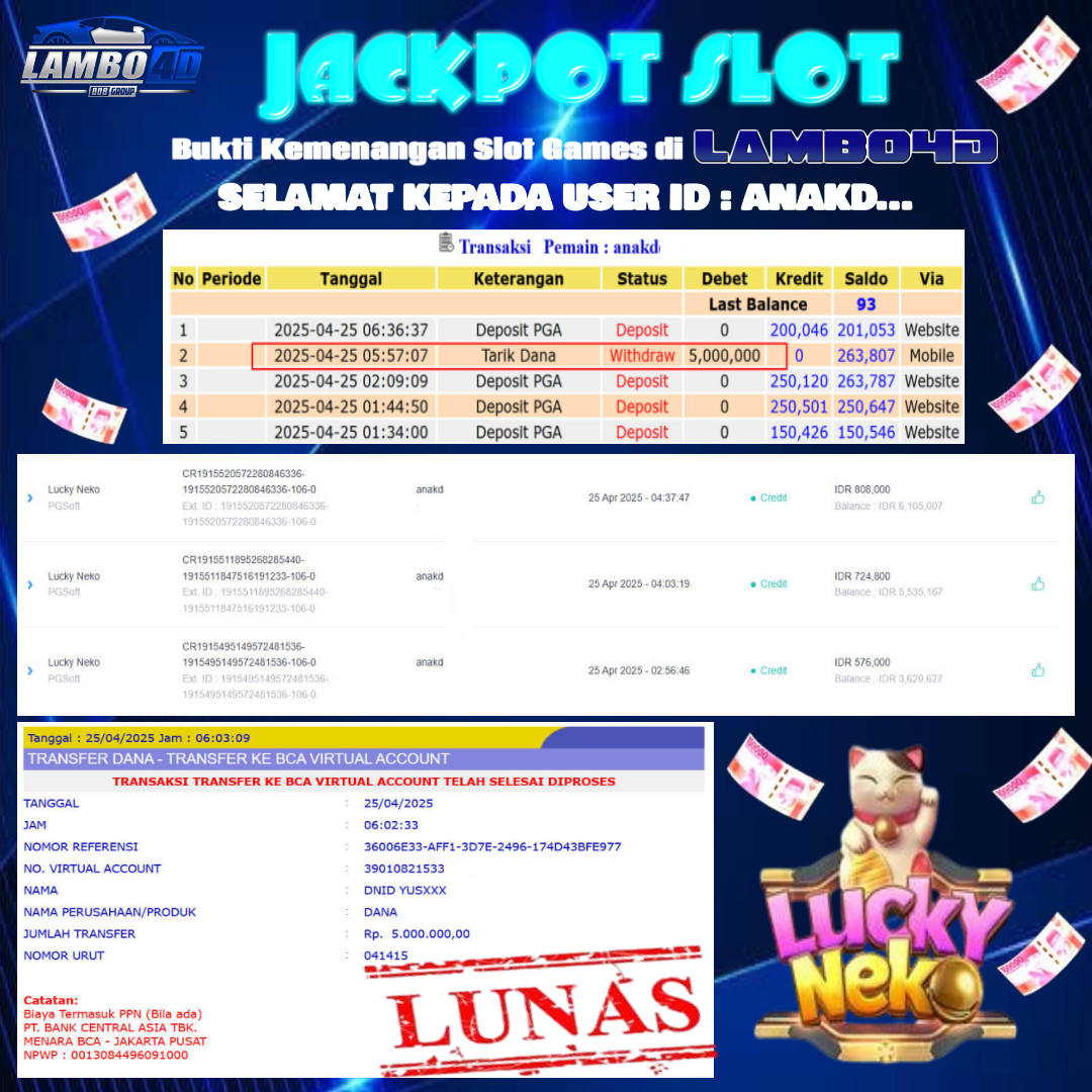 Prediksi LAMBO4D